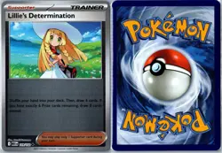 Pokemon Card - Lillie's Determination Mega Evolution 119/132 Reverse Holo NM - Image 3