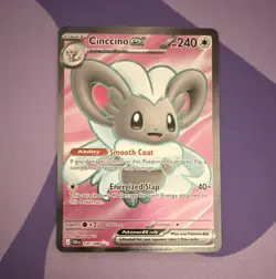 Pokemon TCG Cinccino ex 105/086 Chaos Rising - Image 1