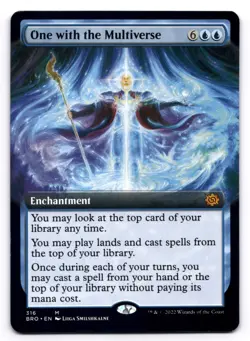 One with the Multiverse LP Extended Art The Brothers' War MTG Magic Regular - Image 1