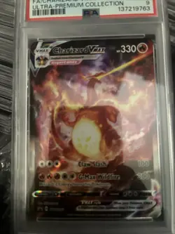 2022 Pokemon SWSH BSP FA/Charizard VMAX Ultra-Premium Collection PSA 9 - Image 2