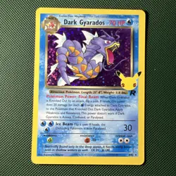 Pokemon Dark Gyarados #8/82 Celebrations Classic Collection Rare Holo NM - Image 1
