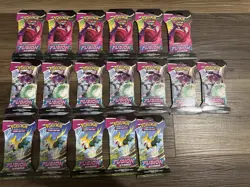 Pokemon TCG Sword & Shield 08 Fusion Strike Sleeved Booster Pack (18 Total) 820650809170 - Image 1