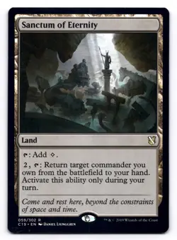 Sanctum of Eternity NM Commander 2019 059/302 MTG Magic Regular - Image 1