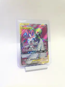 Pokemon Gardevoir & Sylveon GX TAG TEAM Full Art Holo 204/214 260 HP English - Image 1