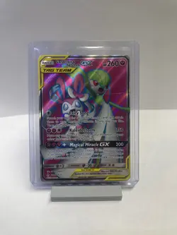 Pokemon Gardevoir & Sylveon GX TAG TEAM Full Art Holo 204/214 260 HP English - Image 2