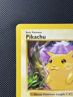 Pokemon TCG Pikachu 58/102 Base Set (Shadowless Yellow Cheek) LP - Image 2