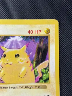 Pokemon TCG Pikachu 58/102 Base Set (Shadowless Yellow Cheek) LP - Image 5
