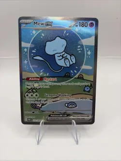 Pokemon TCG Mew EX 232/091 Sv: Paldean Fates Bubble Mew - Image 1