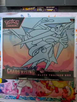 Chaos Rising Elite Trainer Box ETB - Pokemon Center PKC Exclusive - Brand New - Image 1