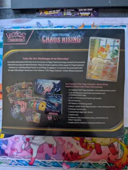 Chaos Rising Elite Trainer Box ETB - Pokemon Center PKC Exclusive - Brand New - Image 2