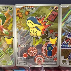 Pokemon TCG First Partner Illustration Collection Series 2 Johto Gen 2 Set NM/M - Image 3