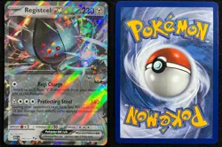 Registeel ex 145/217 Ascended Heroes Pokemon Double Rare NM - Image 1