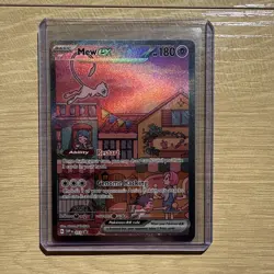 Mew ex SV Scarlet & Violet Promo 053 Holo Promo 180 HP English Pokemon TCG - Image 1
