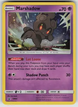Marshadow - SM85 Holo Promo Sun & Moon Promo Pokemon Lightly Played - Image 1