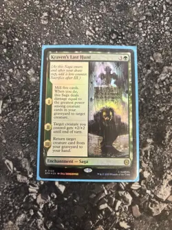 x1 Kraven's Last Hunt R MTG Marvel's Spider-Man M/NM, English prelease foil - Image 1