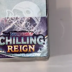 Pokemon Sword & Shield Chilling Reign Booster Box Sealed New Dent On Top/corner 820650818462 - Image 2