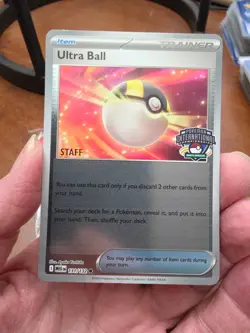 Pokemon International NAIC 2026 Staff stamped Ultra Ball Mega Evolutions 131 - Image 1