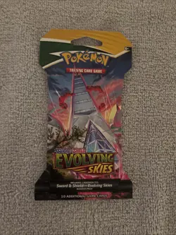 Pokemon Sword and Shield Evolving Skies Sleeve Pack Factory Sealed - Image 1