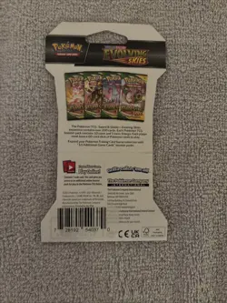 Pokemon Sword and Shield Evolving Skies Sleeve Pack Factory Sealed - Image 2