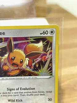 Pokemon TCG Eevee SWSH118 Black Star Promo Holo NM Sword and Shield - Image 3