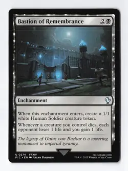 Bastion of Remembrance Regular Commander FINAL FANTASY MTG Magic the Gathering C - Image 1