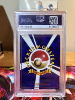Pokemon TCG 1997 Dark Alakazam Holo Japanese Team Rocket PSA 9 - Image 2