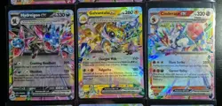 Tera Pokemon Ultra Rare ONLY Rainbow Borders Lot of 9 NM Cards - Image 3