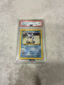 2000 Pokemon Wartortle Wizard Stamp 63/130 PSA 9 - Image 1