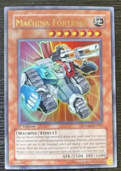 Machina Fortress Ultra Rare NM SDMM-EN001 1st Edition Edison YUGIOH - Image 1