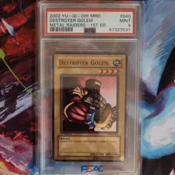 2002 YU-GI-OH! METAL RAIDERS MRD-047 PALE BEAST Bundled 1st Edition - PSA 9 - Image 5