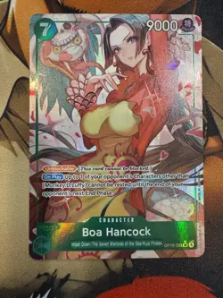 One Piece The Time Of Battle Boa Hancock OP16-032 Alternate Alt Art NM - Image 1