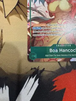One Piece The Time Of Battle Boa Hancock OP16-032 Alternate Alt Art NM - Image 2