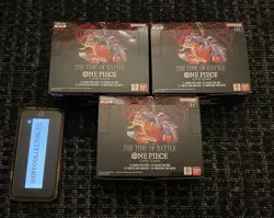 One Piece TCG OP-16 The Time of Battle Booster Box - UNSEALED by Bandai -TRUSTED - Image 1