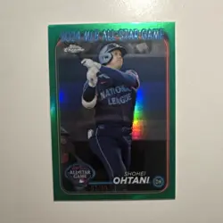 Topps 2024 Chrome Update Shohei Ohtani ASGC-18 Green Refractor /99 All-Star - Image 1