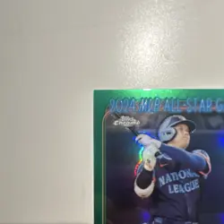 Topps 2024 Chrome Update Shohei Ohtani ASGC-18 Green Refractor /99 All-Star - Image 5