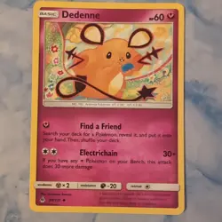 Pokemon TCG Dedenne Forbidden Light 88/131 Regular Uncommon - Image 1