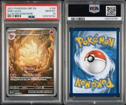 Pokemon Ninetales 199/197 IR Obsidian Flames #199 Rare Holo GEM MINT PSA 10 - Image 3