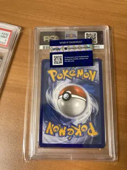 Pokemon Mew EX Paldean Fates Special Illustration Bubble Mew PSA 9 232/091 #1 - Image 2