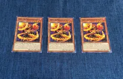 Yugioh Zoroa, The Magistus Of Flame OP27-EN020 Near Mint X3 - Image 1