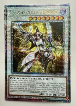 Enlightenment Paladin (Quarter Century Secret Rare) TN23-EN010 25th Yugioh - Image 1