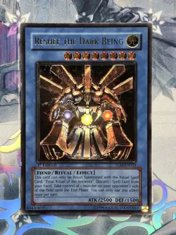 TLM-EN033 Reshef The Dark Being Ultimate Rare 1st Ed Moderately Played YuGiOh - Image 1