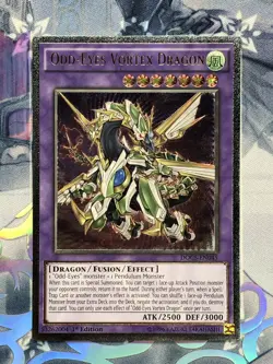 DOCS-EN045 Odd-Eyes Vortex Dragon Ultimate Rare 1st Ed Near Mint YuGiOh TCG - Image 1