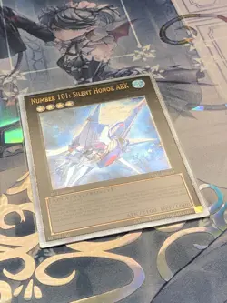 LVAL-EN047 Number 101: Silent Honor ARK Ultimate Rare 1st Edition VLP YuGiOh TCG - Image 2