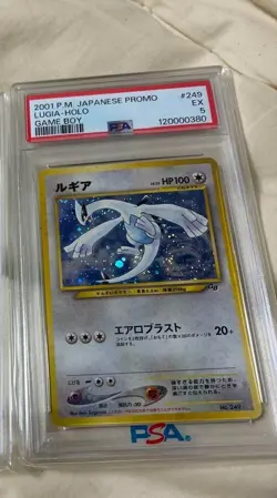 PSA 5 Lugia and PSA 6 Team Rocket’s Mewtwo Pokemon Card - Image 4