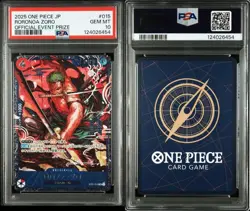 PSA 10 Roronoa Zoro ST21-015 Flagship Battle 2025 Event Prize ONE PIECE Card JP - Image 3