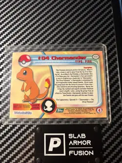 1999 Charmander #4- Topps Pokemon Card - Image 2