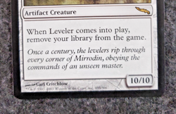 MTG 1x Leveler Mirrodin Modern Magic the Gathering Card EX/NM (DS3D1K8) - Image 5