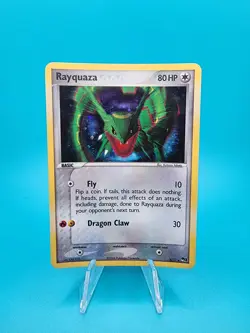 Rayquaza 3/17 Series 1 Pokemon Organized Play Holo Rare Promo Card - Image 1