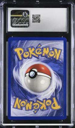 CGC 9.5 MINT+ Hitmonchan 1999 Base Set 7/102 Holo Pokemon Card - Image 2
