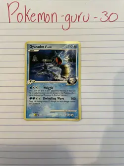 Gyarados G 30/127- Non Holo Rare Platinum Pokemon Card-LP - Image 2